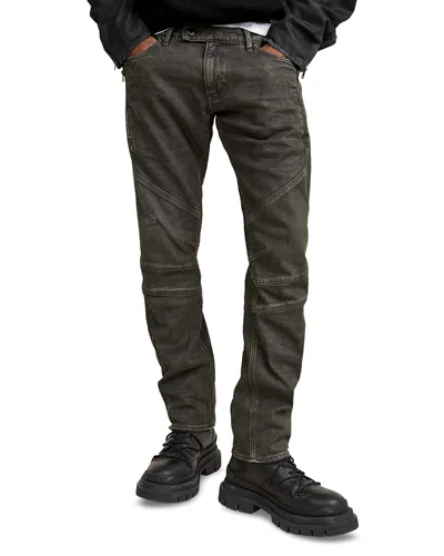 G-star Raw Moto Slim Fit Cross 3d Jeans In Worn In Ignition