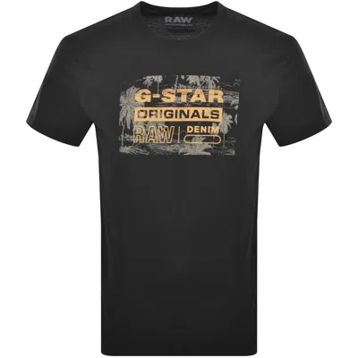 G-star G Star Raw Originals Framed Palm T Shirt Black