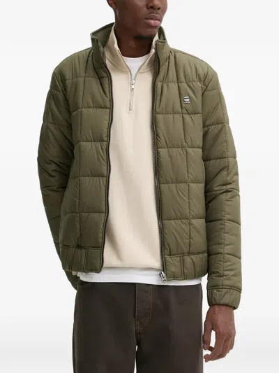 G-star Raw Padded Zip Jacket In Multi