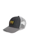 G-star Raw Panelled Curved Trucker Cap In Gray