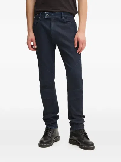 G-star Raw Panelled Denim Jeans In Blue