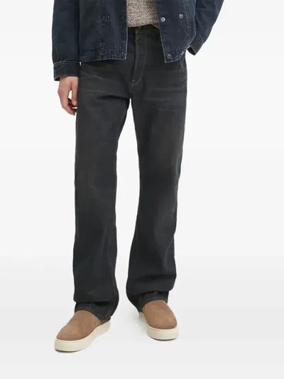 G-star Raw Patch-pocket Jeans In Black