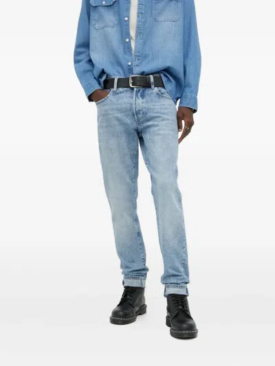 G-star Raw Patch-pocket Jeans In Blue