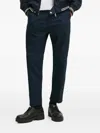 G-star Raw Pleated Pocket Trousers In Blue