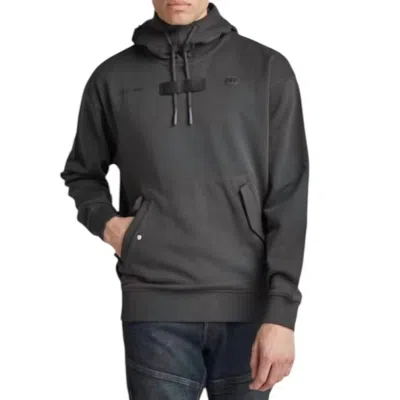 G-star Raw Pocket Detail Loose Hooded Sweater In Cloack