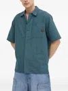 G-star Raw Pocket Striped Shirt In Green