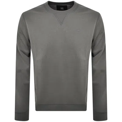 G-star G Star Raw Premium Core Sweatshirt Grey In Gray