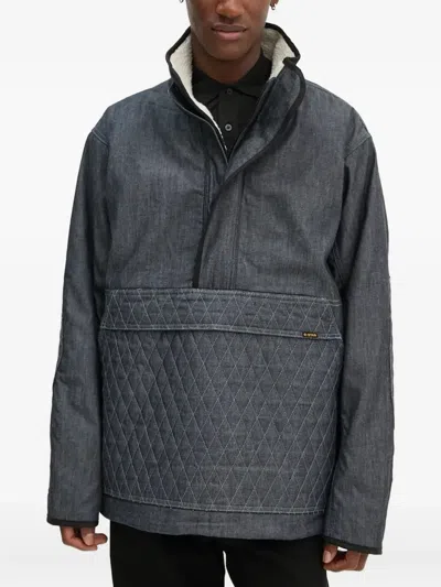 G-star Raw Quilted Jacket In Blue
