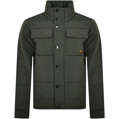 G-star G Star Raw Quilted Puffer Jacket Green