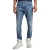 G-star Raw Slim Jeans In Faded Ripped Baltic Sea
