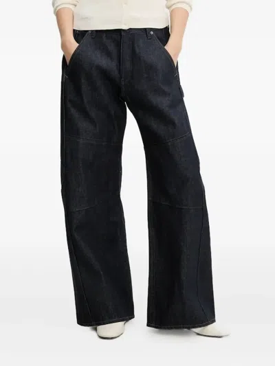 G-star Raw Split-leg Jeans In Blue