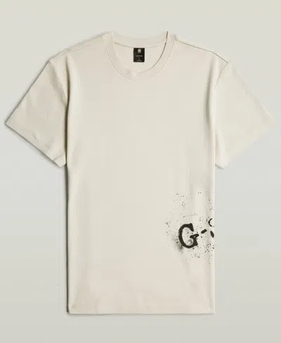 G-star Raw Sprayed Gr R T In Neutral