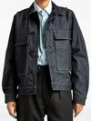 G-star Raw Utility Flap-pocket Denim Jacket In Blue