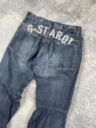 Pre-owned G-star Raw Vintage Pants G Star Raw 2k Denim Flared Baggy Japan Style