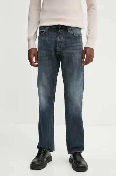G-star Raw Whiskering-effect Jeans In Blue