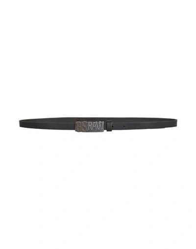 G-star Raw Woman Belt Black Size 36 Leather