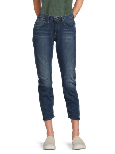 G-star Raw Women's Arc 3d Low Boyfriend Jeans In Blue