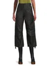 G-star Raw Women's Cropped Cargo Drawcord Pants In Black