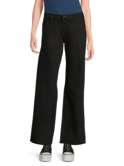 G-star Raw Women's Judee Wide-leg Jeans In Black