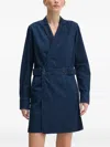 G-star Raw Wrap Denim Dress In Blue