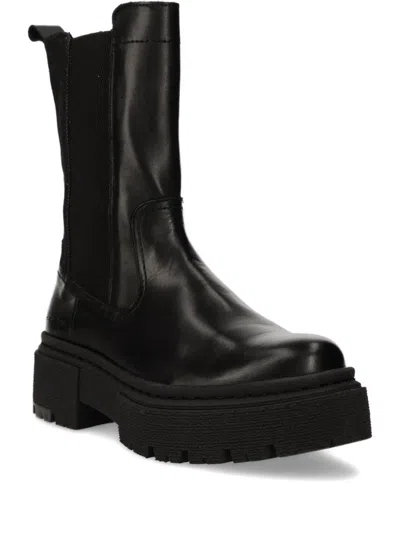 G-star Raw Zip-detail Boots In Black
