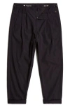 G-star Relaxed Pleated Tech Chinos In Dark Black