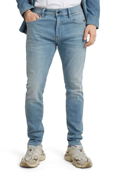 G-star Revend Skinny Jeans In Light Indigo Aged