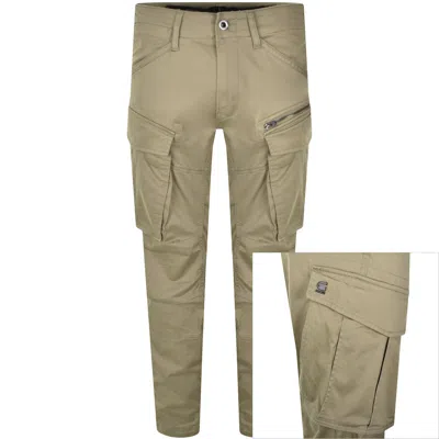 G-star Rovic Tapered Cargo Trousers Beige In Neutral