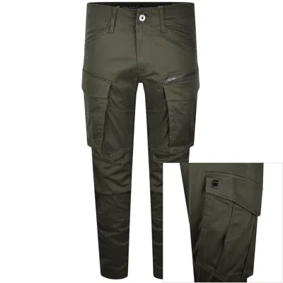 G-star Rovic Tapered Cargo Trousers Grey In Green