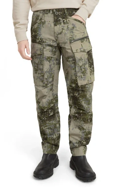 G-star Rovic Zip 3d Tapered Fit Cargo Pants In Grey