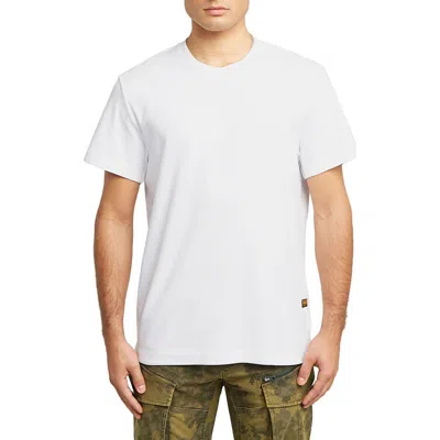 G-star Script Organic Cotton Graphic T-shirt In White