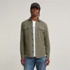 G-star Shirts Man  D24963-d454 Marine Slim B681 Green In Green
