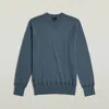 G-star Shirts Man  D25174-d847 Premium Core Knit 1820 Avio In Blue