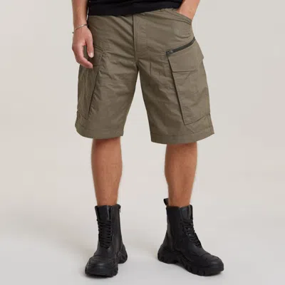 G-star Shorts And Bermuda Man  D08566 D308 Ripstop - Rovic Zip Rlxd 273 Turf In Green