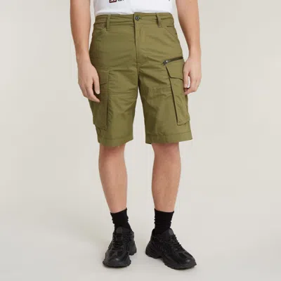 G-star Shorts And Bermuda Man  D08566 D308 Ripstop - Rovic Zip Rlxd B212 Smoke Olives In Green