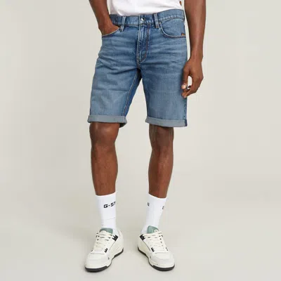 G-star Shorts And Bermuda Man  D24430-c052 Mosa Shorts C606 Faded Cascade In Blue