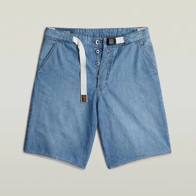 G-star Shorts And Bermuda Man  D24492-d539 ♪ G614 Faded Thames In Blue