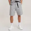 G-star Men's Travail Cotton Shorts In Gray