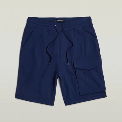 G-star Shorts And Bermuda Man  D24704-d562 One Pocket Sweat Shorts 1305 Imperial Blue