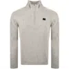 G-star Skipper Quarter Zip Regular Fit Jumper Grey In Grey