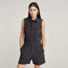 G-star Woman's Suit  D26009-d522 Summer Playsuite 860 Oil In Black