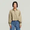G-star Women's Shirts  D26579-d925 Macro Baloon Shirt D848 Dk Brick Gd In Multi