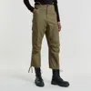 G-star Women's Trousers  D25251-d714 Cargo Cropped B230 Shadoe Olives In Green