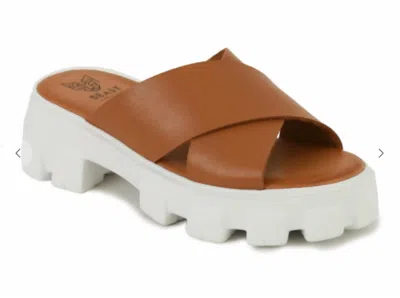 G Stylez Women's Lug Sole Sandals In Brown
