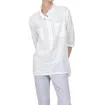 G1 Florist Ruffle Neck Shirt In White In White
