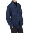 G1 Surplus Jacket In Navy In Blue