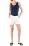 G1 Surplus Short Shorts In White In White