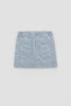 G1 Women's Jane Mini Skirt In Sky Blue In Blue