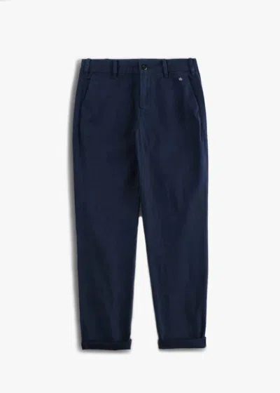 G1 Women's Taped Chino Ankle Pants In Navy In Blue