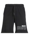 G2firenze Man Shorts & Bermuda Shorts Black Size Xl Cotton In Black